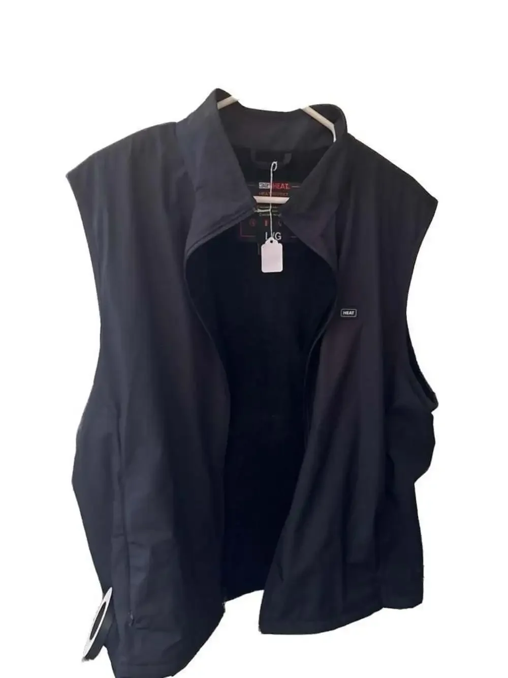32 Degrees 32 Heat Men's Rechargeable Heated Vest, Black, Size L/G - Picture 1 of 2